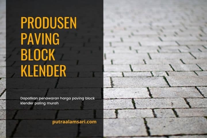 harga paving block klender